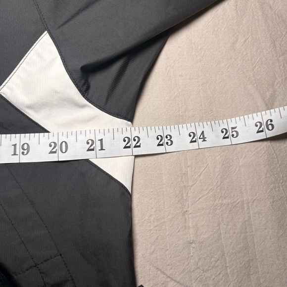 Nike Golf Black & White Windbreaker Jacket large - Picture 6 of 6
